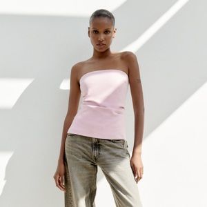 Zara Strapless Top